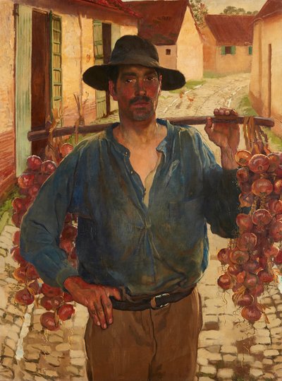 The Onion Rover (キャンバスに油彩) 作： Isabel Codrington