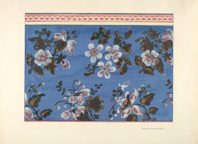 バンドボックスのデザイン、c。 1937年。 作： Isabella Ruth Doerfler