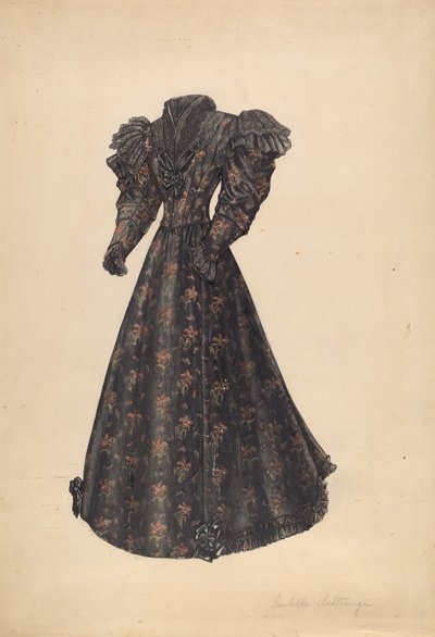 ドレス 作： Isabelle De Strange