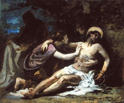 Lamentation（油彩・キャンバス） 作： Isidore Pils