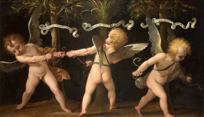 翼のあるケルブのアレゴリー 1635年頃 作： Isidoro Bianchi