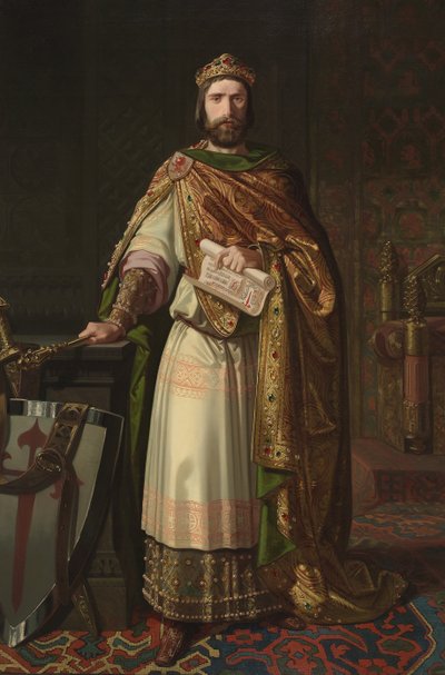 レオン王フェルディナンド 2 世、1850 年 作： Isidoro Lozano