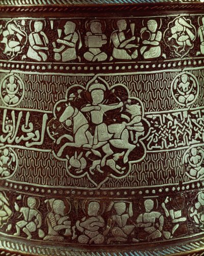 ランプからの詳細、エジプトからの1282（銅＆銀） 作： Islamic School