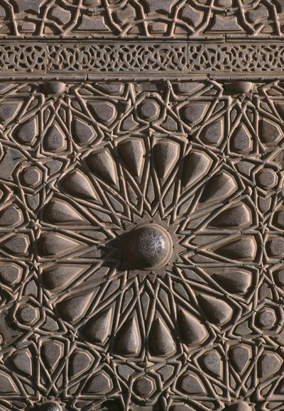 スルタンアルザヒルバルクのマドラサの扉、詳細（木） 作： Islamic School