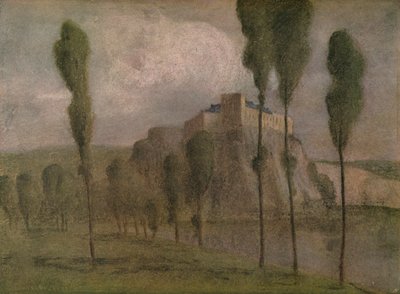 「北の城」、c1900 作： Isobelle Ann Dods Withers