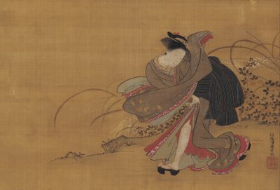 秋の野の美 作： Isoda Koryusai
