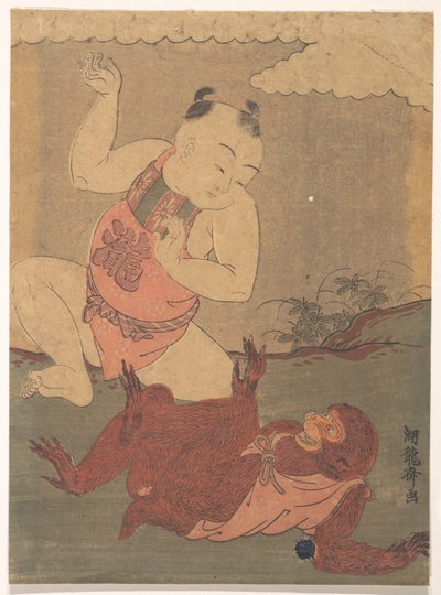  作： Isoda Koryusai