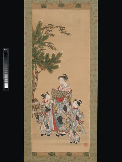 Kurtisane und zwei Begleiter am Neujahrstag 作： Is田流彩