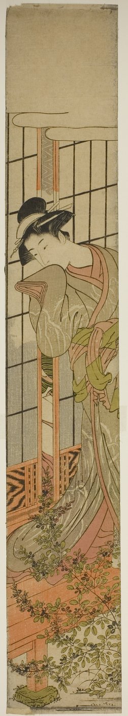 盗聴 作： Isoda Koryusai