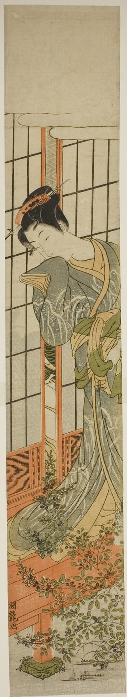 盗聴 作： Isoda Koryusai