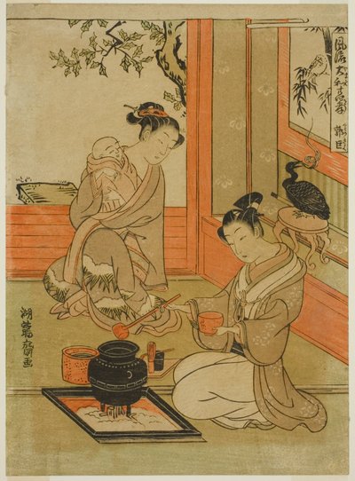 親孝行二十四士風流倭人伝』シリーズより「郭公（中国語：郭柔 作： Isoda Koryusai