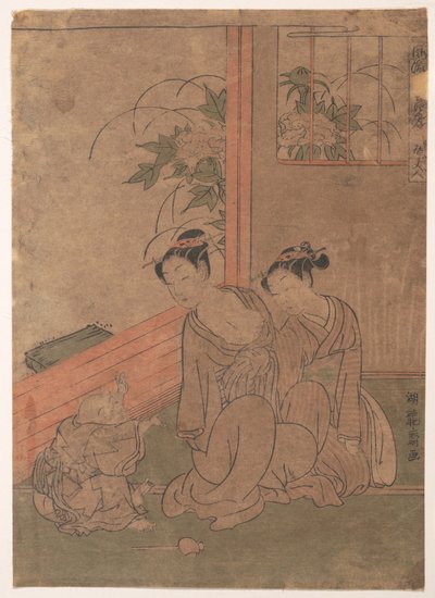  作： Isoda Koryusai