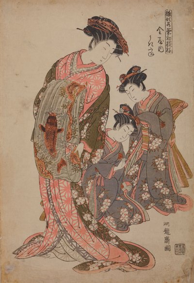  作： Isoda Koryusai