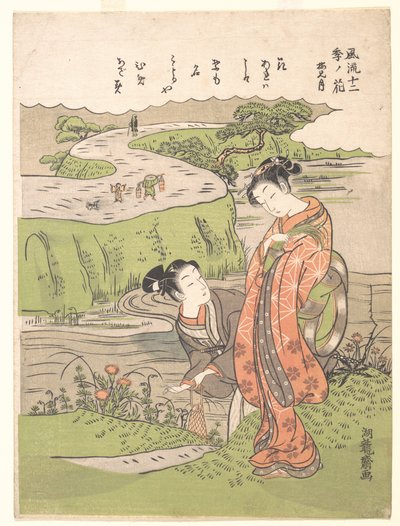  作： Isoda Koryusai