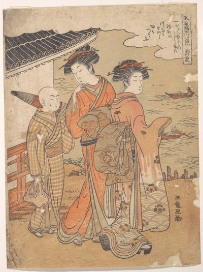  作： Isoda Koryusai