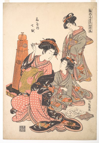  作： Isoda Koryusai