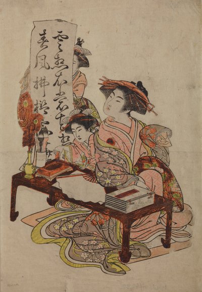  作： Isoda Koryusai