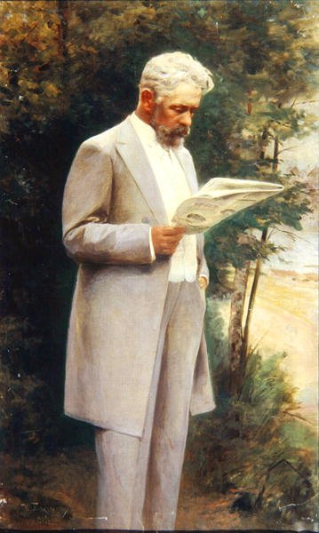 著者の肖像ニコライ・G・ガリン（1852-1906）1905 作： Israel Abramovich Pass