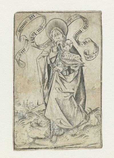 伝道者ヨハネ 作： Israhel van Meckenem
