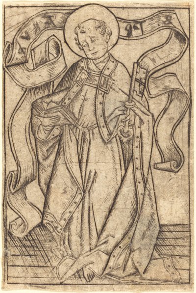 聖ペテロ 作： Israhel van Meckenem