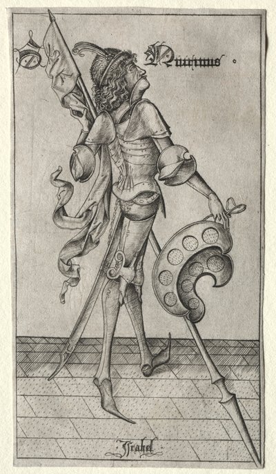 聖Qutrinus。 作： Israhel van Meckenem