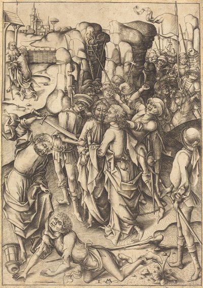 裏切り、c。 1480年。 作： Israhel van Meckenem