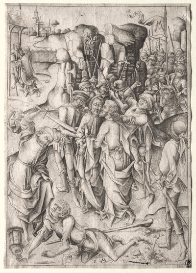 情熱：囚われのキリスト 作： Israhel van Meckenem
