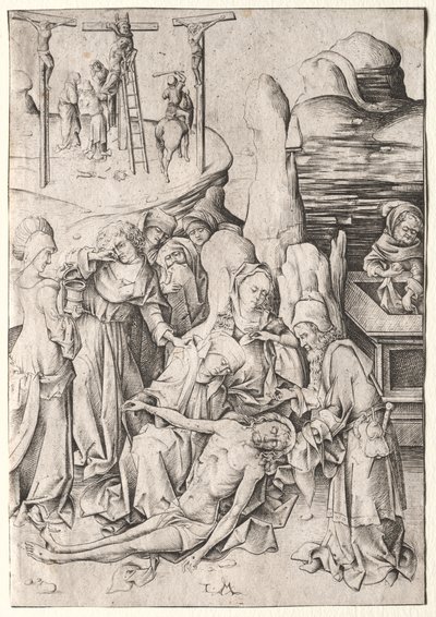 情熱：嘆き 作： Israhel van Meckenem
