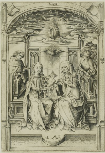 聖家族 作： Israhel van Meckenem the younger