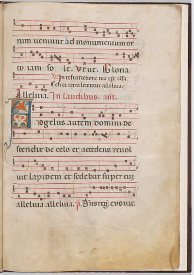 対音断片からの葉 3 作： Italian 13th Century