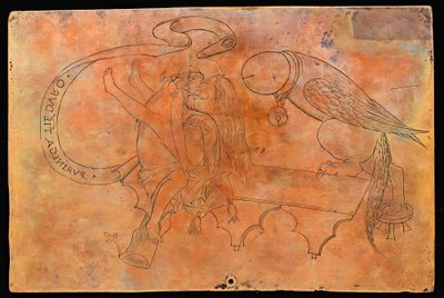 交尾の寓話 [裏面] 作： Italian 15th Century
