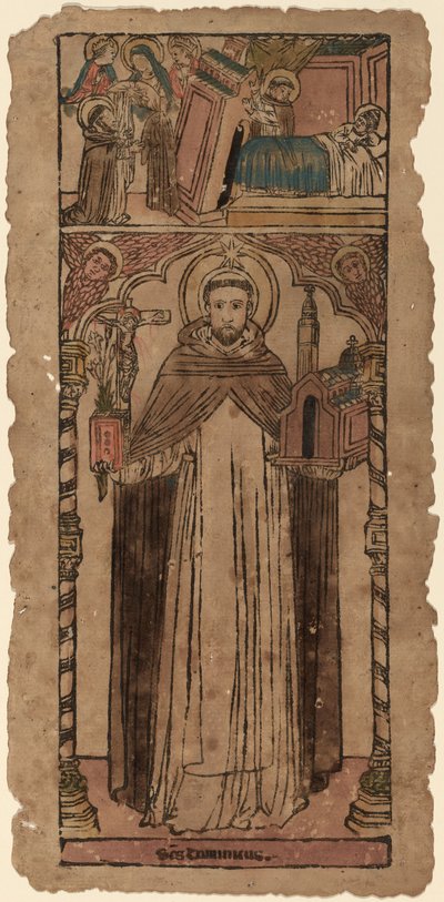 聖ドミニク 作： Italian 15th Century