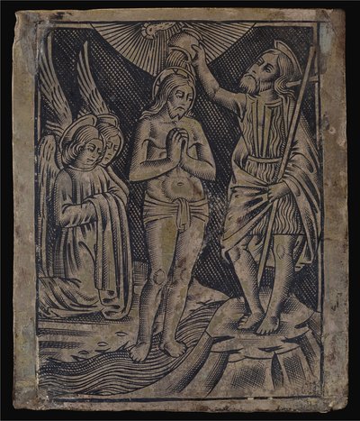 キリストのバプテスマ 作： Italian 16th Century