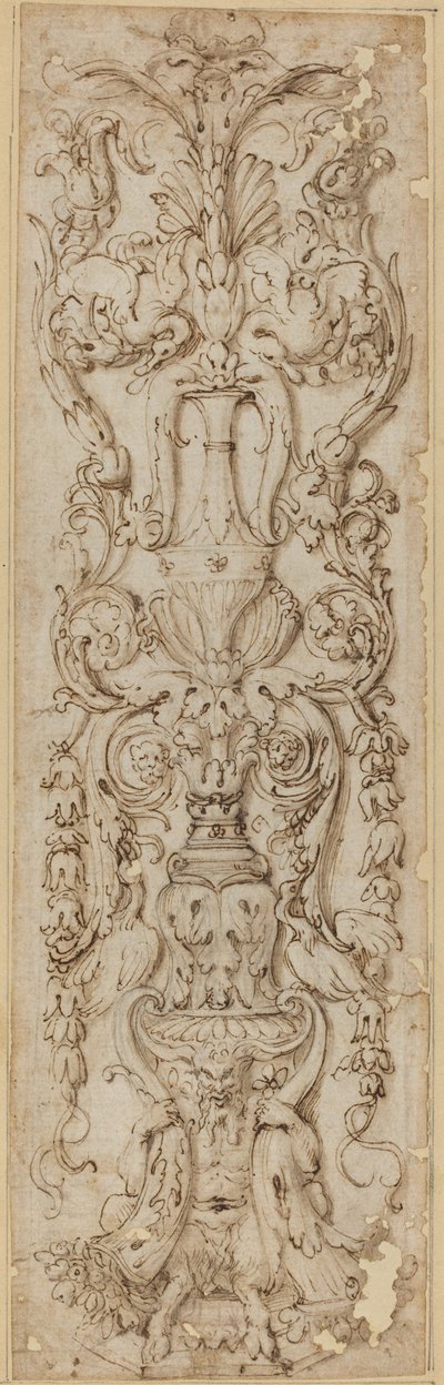 サテュロスとグロテスク 作： Italian 16th Century
