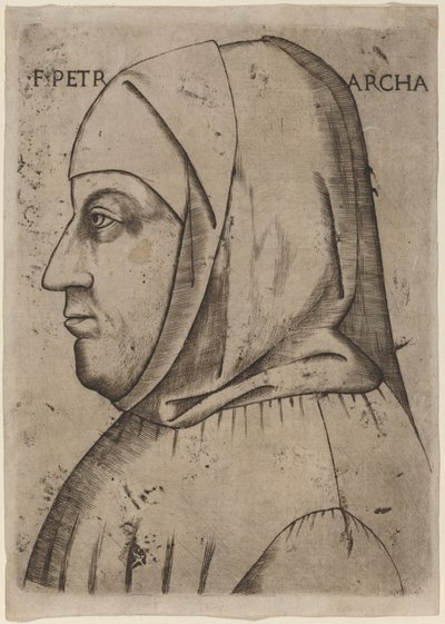 ペトラルカの肖像 作： Italian 16th Century