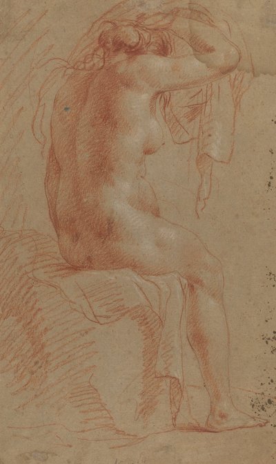 裸の女性像 [裏面] 作： Italian 17th Century