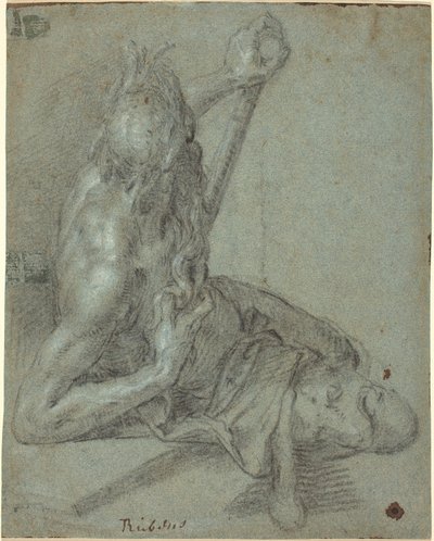 川の神 作： Italian 17th Century
