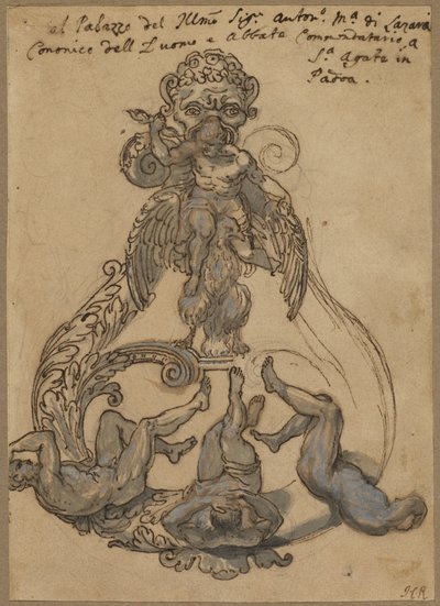 Zeus Vanguishing Giantsのドアノッカー 作： Italian 17th Century or Italian 18th Century