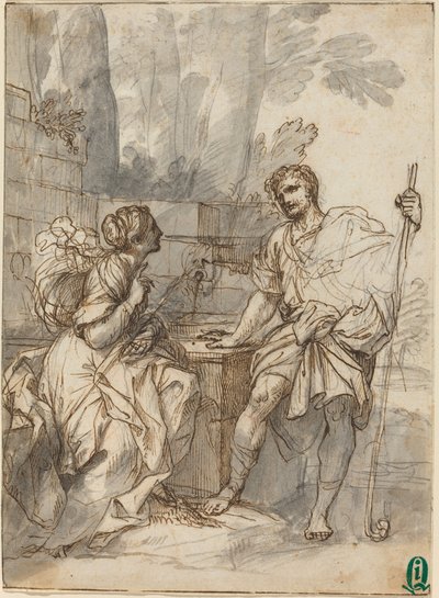 田園風景 作： Italian 18th Century