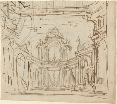 ステージデザイン 作： Italian 18th Century