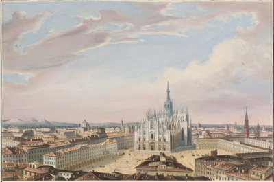 ミラノ大聖堂 作： Italian 19th Century