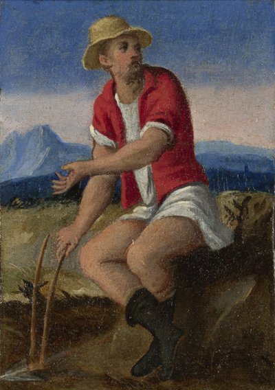 今月の労働者：10月、c。 1580 作： Italian Master