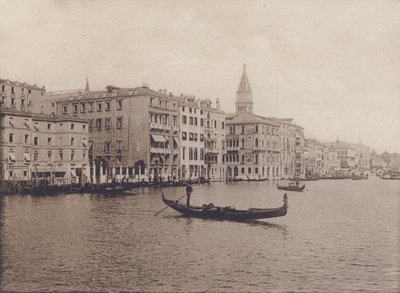 大運河、ホテル（モノクロ写真 作： Italian Photographer