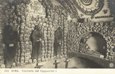 カプチン墓地（モノクロ写真 作： Italian Photographer