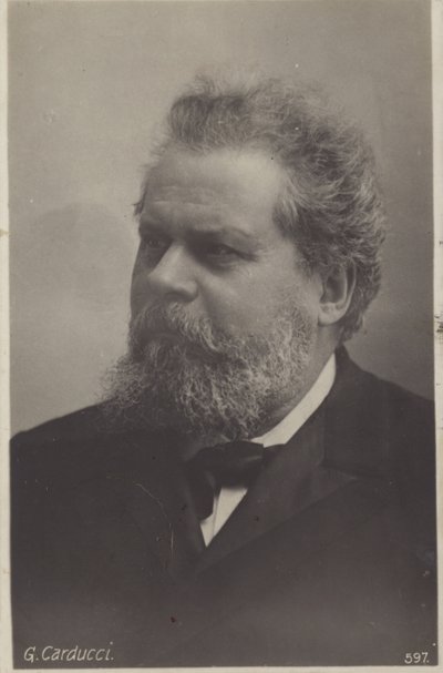 ジョスエカルドゥッチ（1835-1907）、ノーベル賞受賞イタリア人詩人 作： Italian Photographer