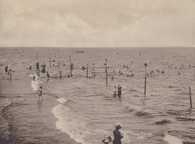 リド、バーニ・ディ・マーレ(白黒写真) 作： Italian Photographer