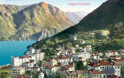 イタリア、ルガーノ 作： Italian Photographer