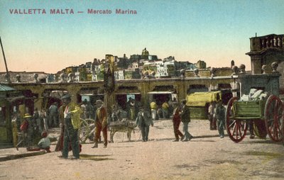 Marina market, Valletta (カラー写真) 作： Italian Photographer