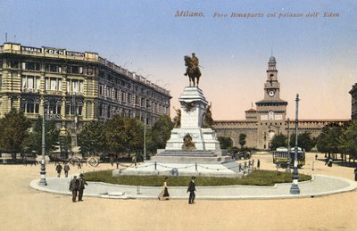 ミラノ、イタリア、フォロボナパルト、パラッツォデルエデン 作： Italian Photographer