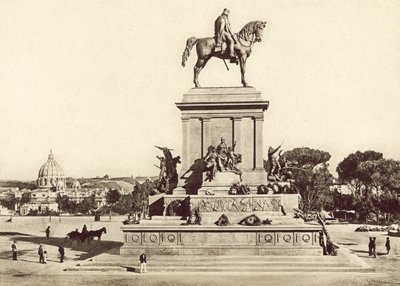 ジョセフガリバルディの記念碑 作： Italian Photographer
